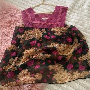 Free People Sheer Camisole Top